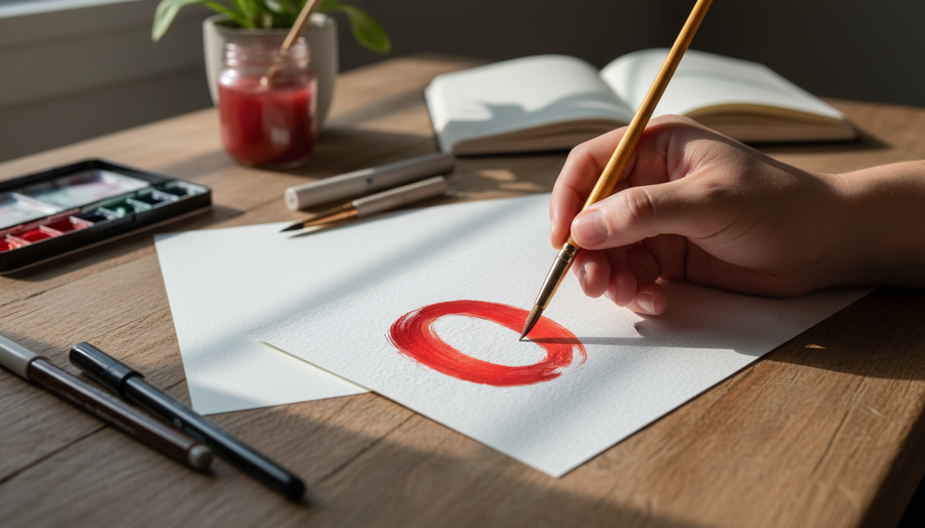 Brush Lettering for Beginners: Strokes + Practice Checklist